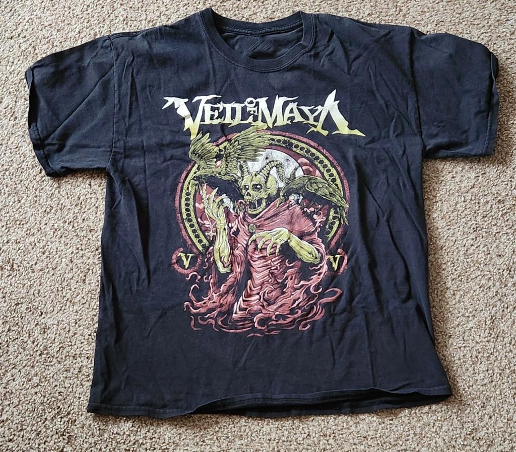 Men's and Women's T-shirts VTG Veil Of Maya Band Album