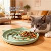 Maze Design Slow Feeder Cat Bowl with Suction Base Cat Bowls Hot Pet Bowl  for Wet & Dry Food