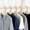 Wooden Kids Hangers 10 Pack 9 inch Cute Wood Baby Hanger Nursery Hangers Non Slip Coat Hanger Newborn Hangeri for Baby Kids Toddler Coats Pants Suits