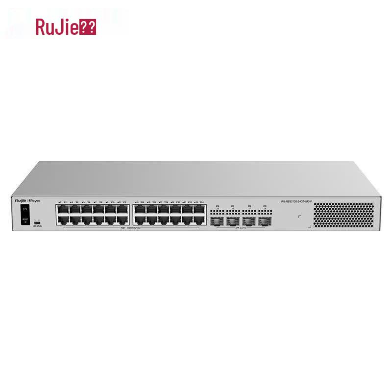 Ruijie RG-NBS3120-24GT4MS-P 24-Port Gigabit PoE Managed Switch