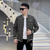 Новый стиль Мужская повседневная куртка Модная трендовая Высококлассная Красивая с лацканами Костюм Легкая мужская одежда JK9048