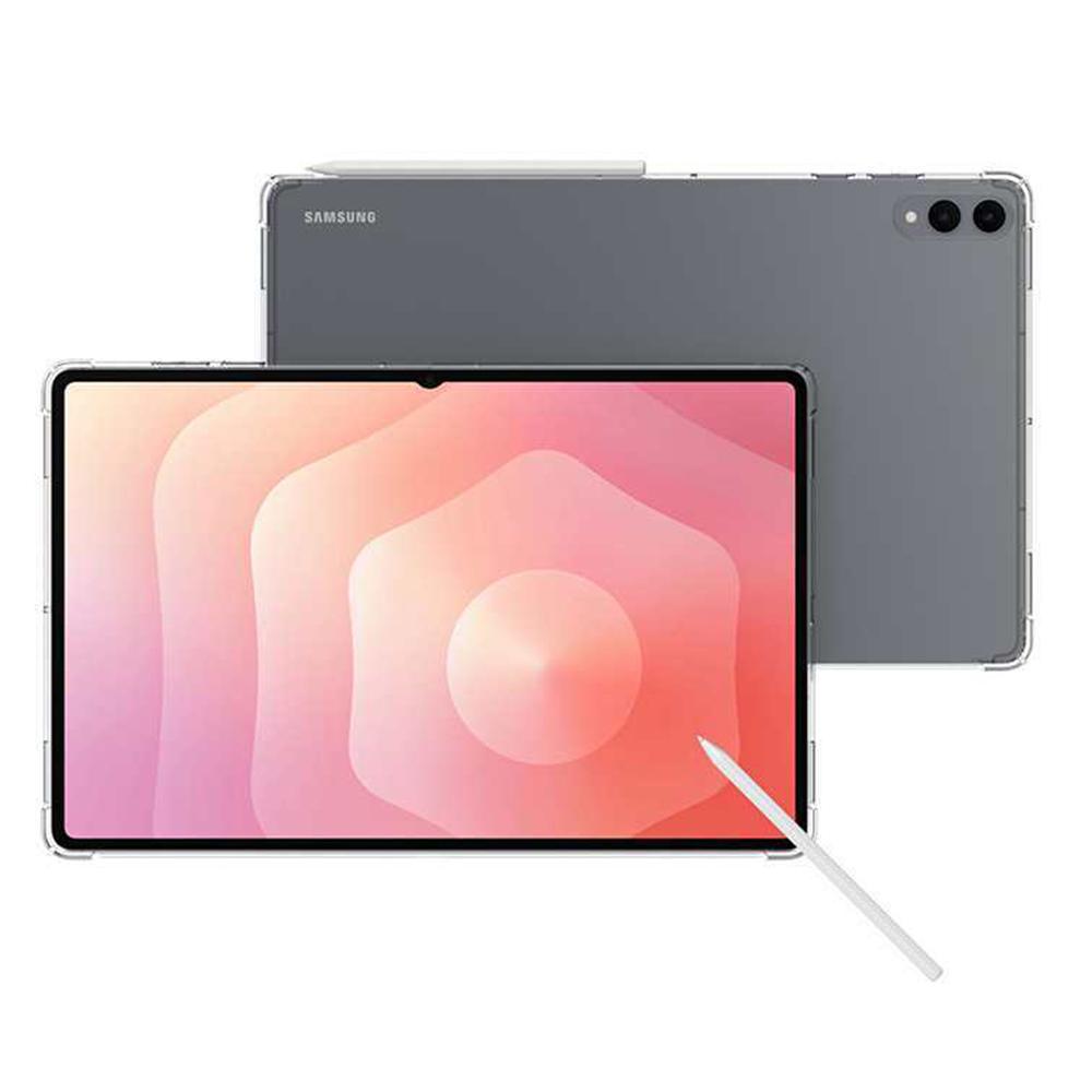 For Samsung Galaxy Tab S11 Ultra Case Four Corner Shockproof Clear Tablet TPU Cover