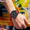 SANDA Fashion Trend Military Style Male Students and Teenagers Multi-functional Luminous Waterproof Electronic Watch