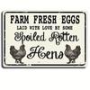 Crazy Chicken Coop Sign Retro Metal Welcome Plaque Funny Farmhouse Perfect For Henhouse Or Kitchen Ideal Farm Gift Wall Decor