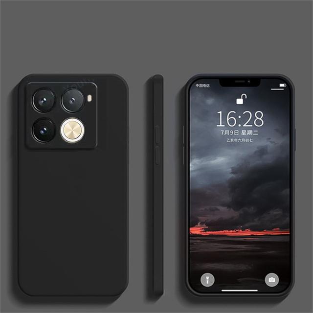 Для infinix Note 40 Pro Чехол infinix Note 40 Pro Shell Cover Fundas Жидкий Силикон Мягкий ТПУ Задний Бампер infinix Note 40 Pro