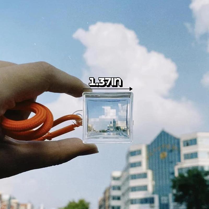 1 шт. пустой акриловый пиксельный фильтр брелок прозрачная рамка брелок пара годовщина выпускной сумка кулон Diy аксессуары