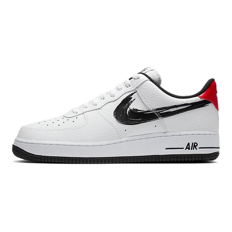 Nike Air Force 1 Low Мазок Белый Черный DA4657-100