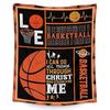 Basketball flannel blanket living room bedroom blanket office nap blanket direct supply