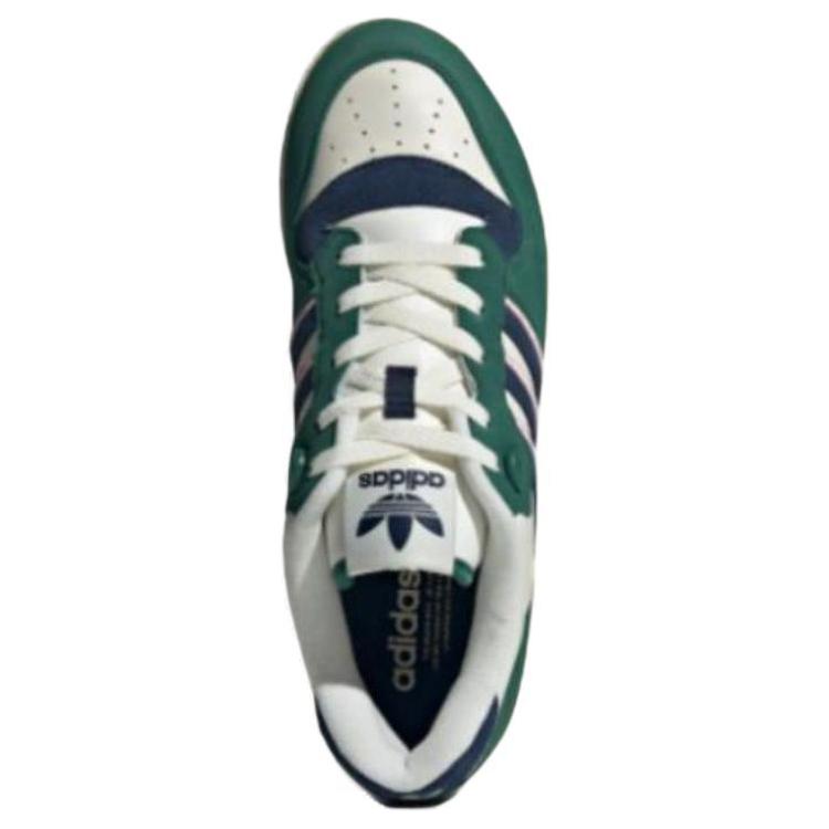 Adidas Originals Rivalry Non-Slip Durable Low-Top Skate Shoes Men Sneakers Green White IH0500