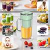 Portable Blender With Handle For Smoothies 8 Blade Usb Rechargeable Crushed Ice Cup Antioxidant Multifunction Fresh Fruit Juicer