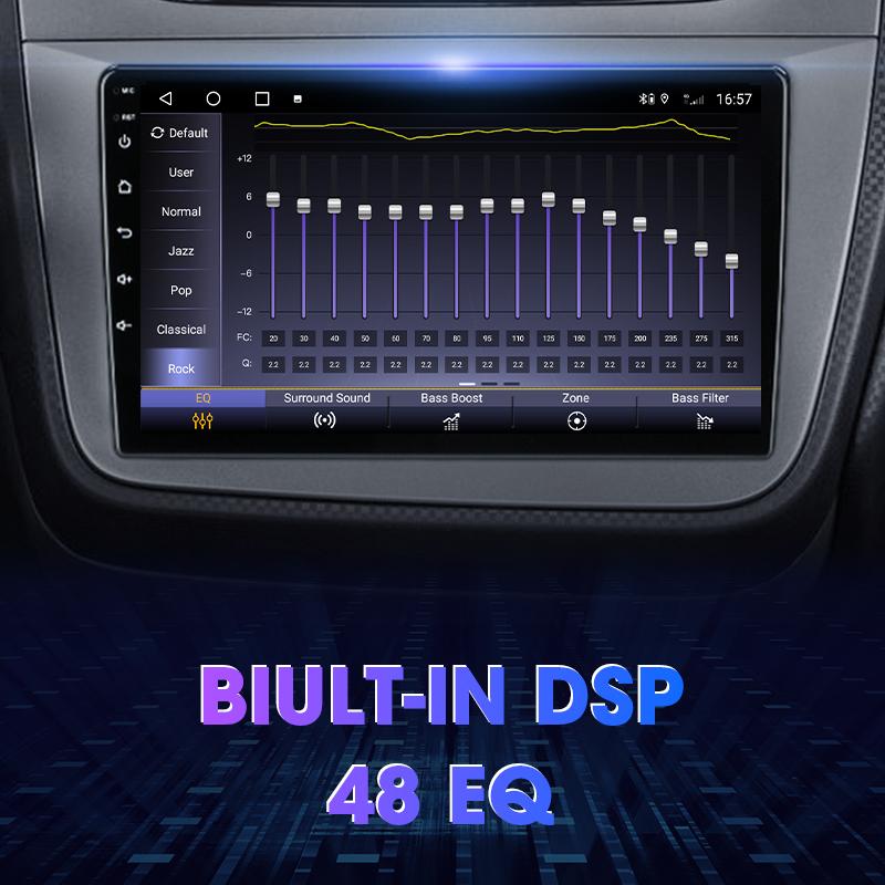 2 DIN Android 12 Автомагнитола для Fiat Seat Altea 2004 - 2015 Мультимедийный видеоплеер GPS Carplay Автомагнитола 4G QLED DVD Головное устройство