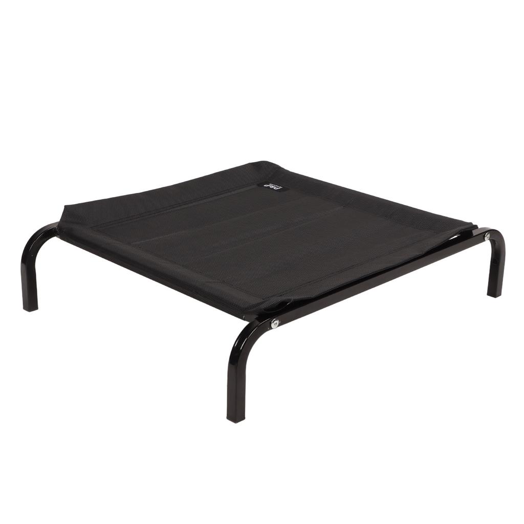 Elevated Dog Bed Breathable Washable Removable Mesh Iron Frame Portable Cooling Raised Dog Cot for Outdoor Camping