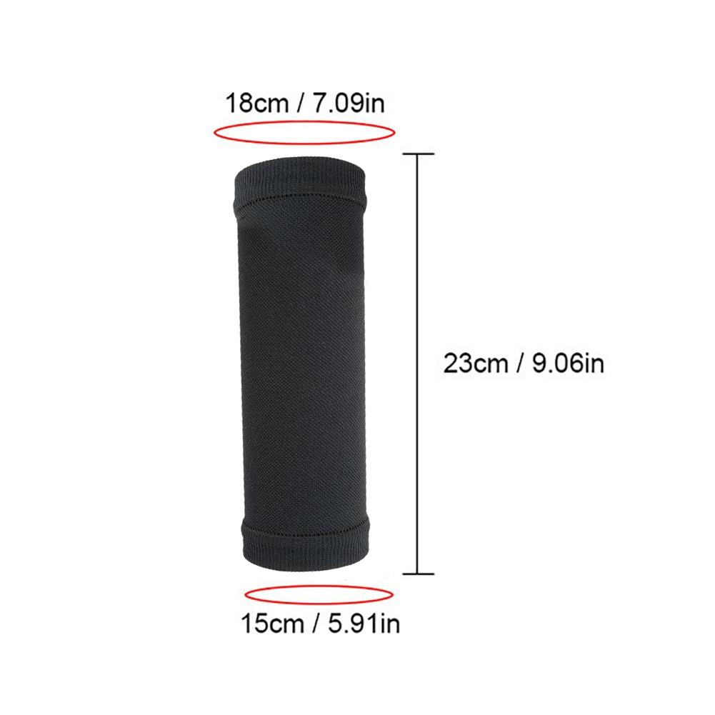 Эластичные компрессионные грелки для рук, женские и мужские, для похудения, калории, рукава, поддержка локтя, носок, массажер, обертывания, однотонные, два цвета