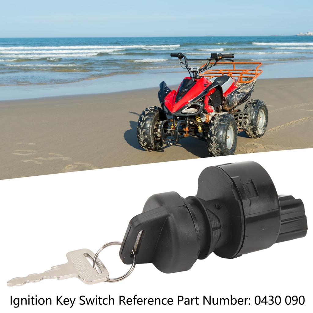 Замок зажигания 0430 090 ATV ABS Замок зажигания с ключом Замена ключа для Arctic Cat 400 500 550 650 700