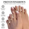 12 Sizes Fake Toe Nails Light Pink French Toe Nails Natural Gel Toenail Tips  For Women