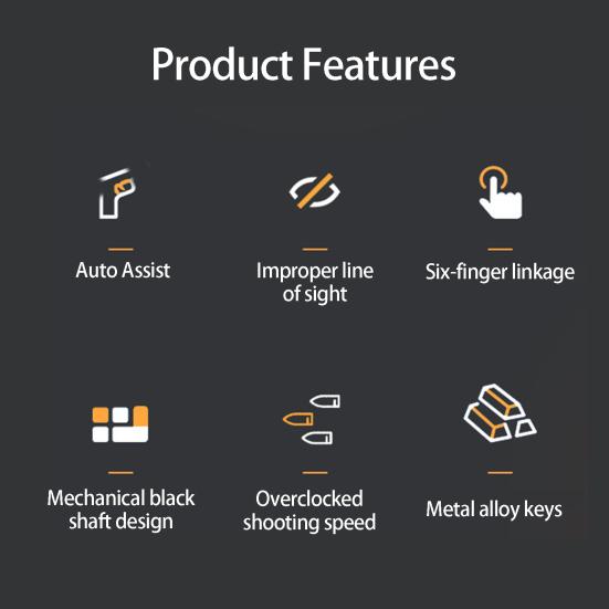 Телефонные триггеры Четырехпозиционная тяга Однокнопочная регулировка серийной съемки Вспомогательное давление шестью пальцами Захват Металлический сплав