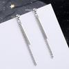 Lindon Copper Alloy Zircon Earrings Drop Earrings For Women Wedding Party Gifts
