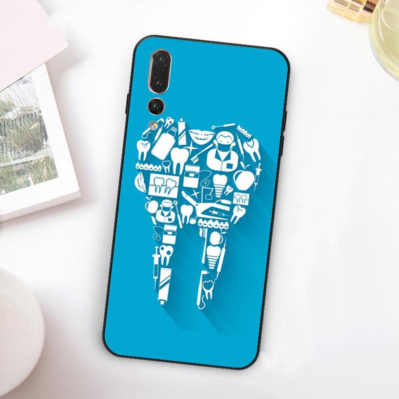 Стоматолог Зуб Стоматологический Гигиенист Для Huawei Nova Y60 Y70 Y90 Y72 Y73 Y61 Y91 7i 8i 11i 12i 12s 9 10 SE P20 P30 P40 Lite Чехол