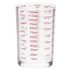 Durable 120ml Glass Kitchen Measuring Tool Precise Measuring Glass Cup with 120ml Capacity for Balanced Recipe Preps