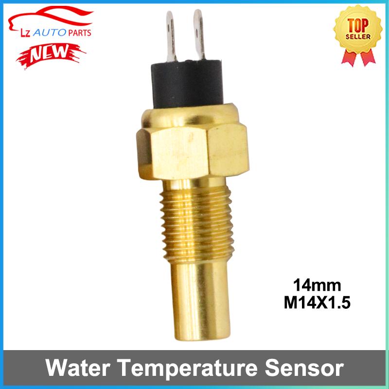 Short M16*1.5 1/2 21mm 3/8 17mm NPT M14*1.5 Diesel Engine Water Temperature Sensor for VDO 98 ± 3 ℃ Alarm Universal Generator