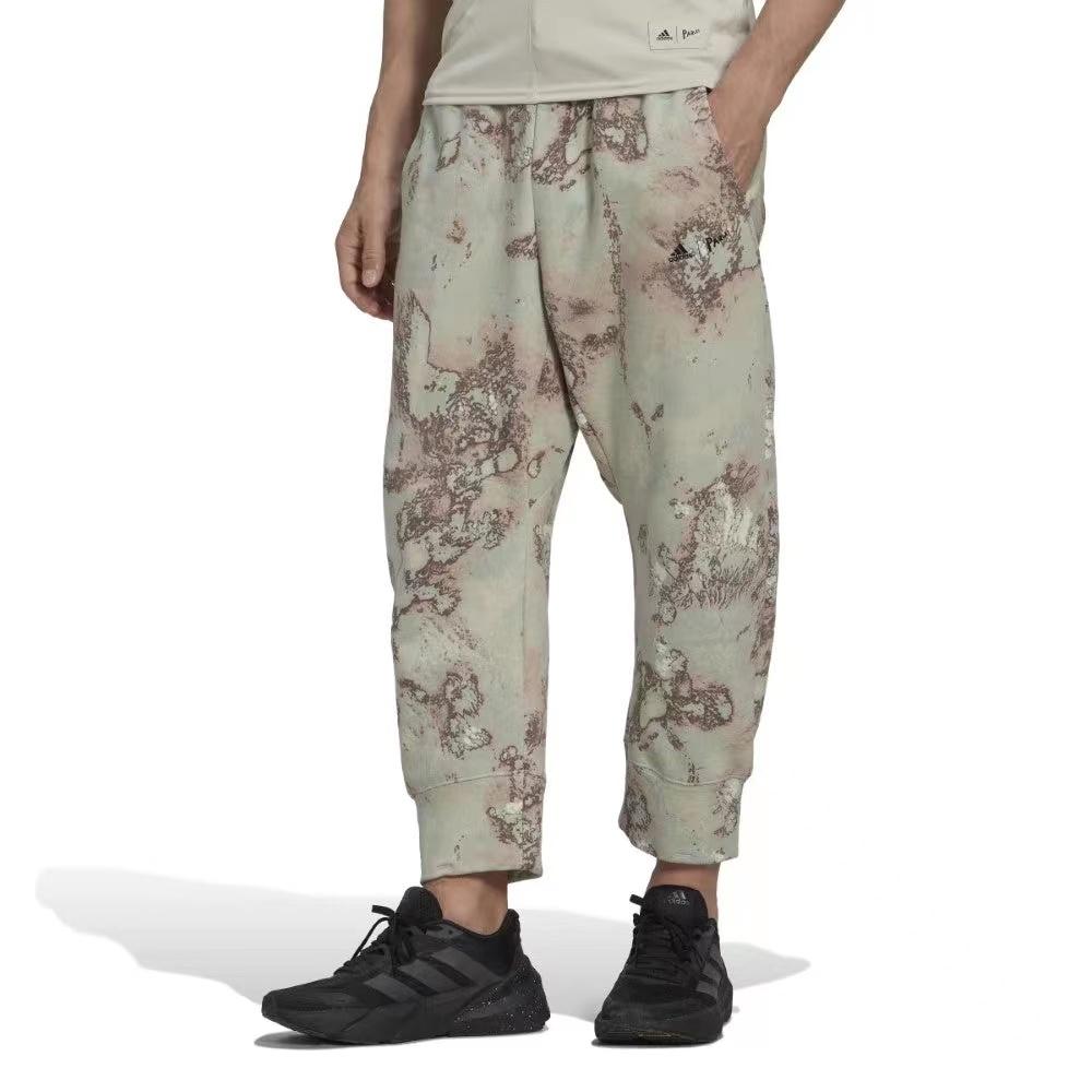 Adidas Свободные покрой с манжетами удобные повседневные брюки мужские низы HG6433
