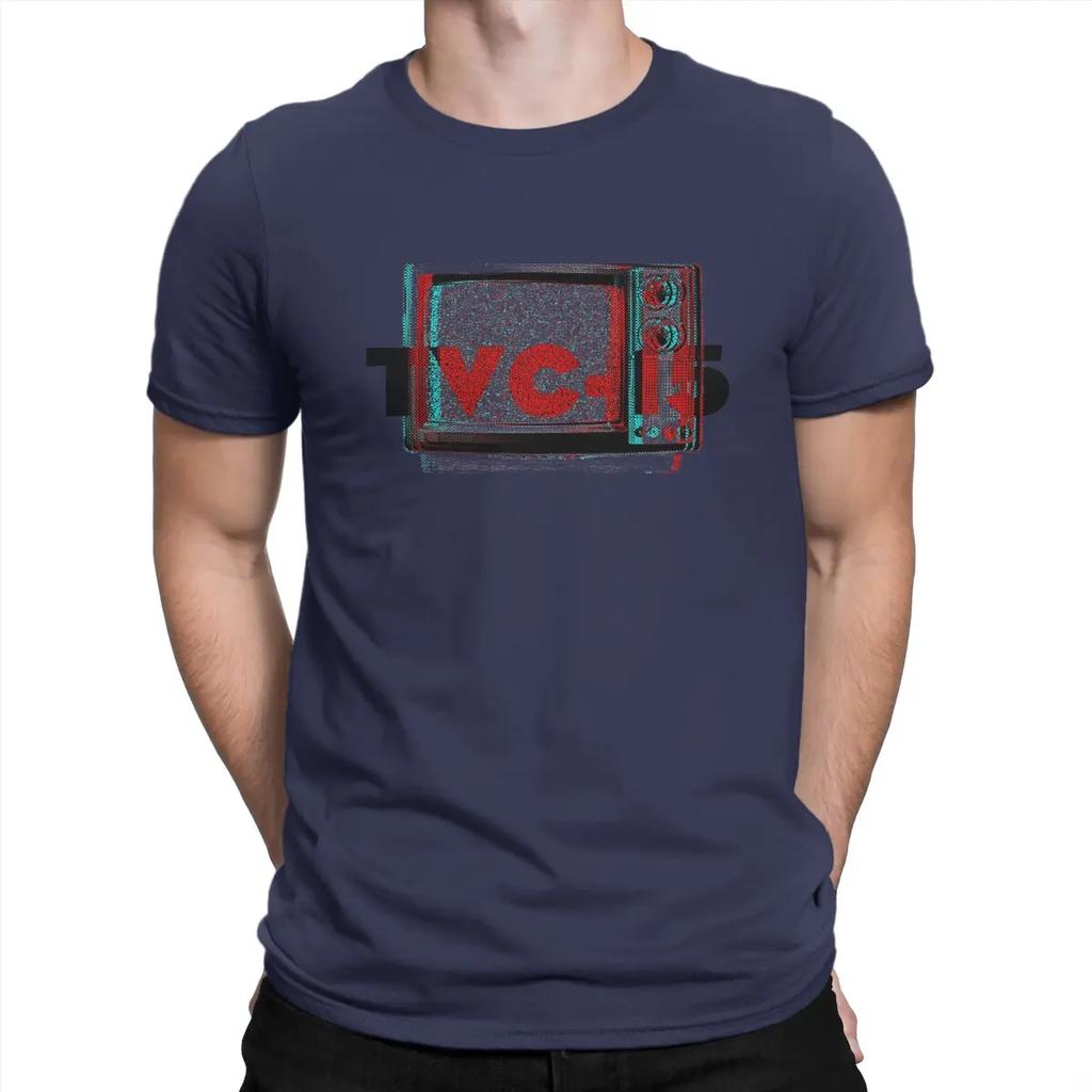 Men's T-Shirts Bowie TVC15 Cool Cotton Tees Short Sleeve Cool Cool B-Bowie T Shirt Round Neck Clothing Printed