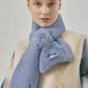 Molliolli Molli Ring Fake Fur Muffler Molliolli Ring_[Sky Blue]