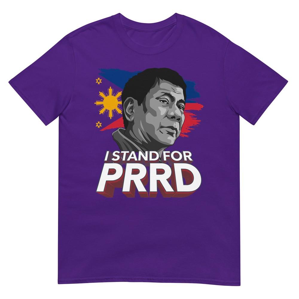 I Stand For Prrd Supporter Digong Duterte Philippine Du30 Tshirt