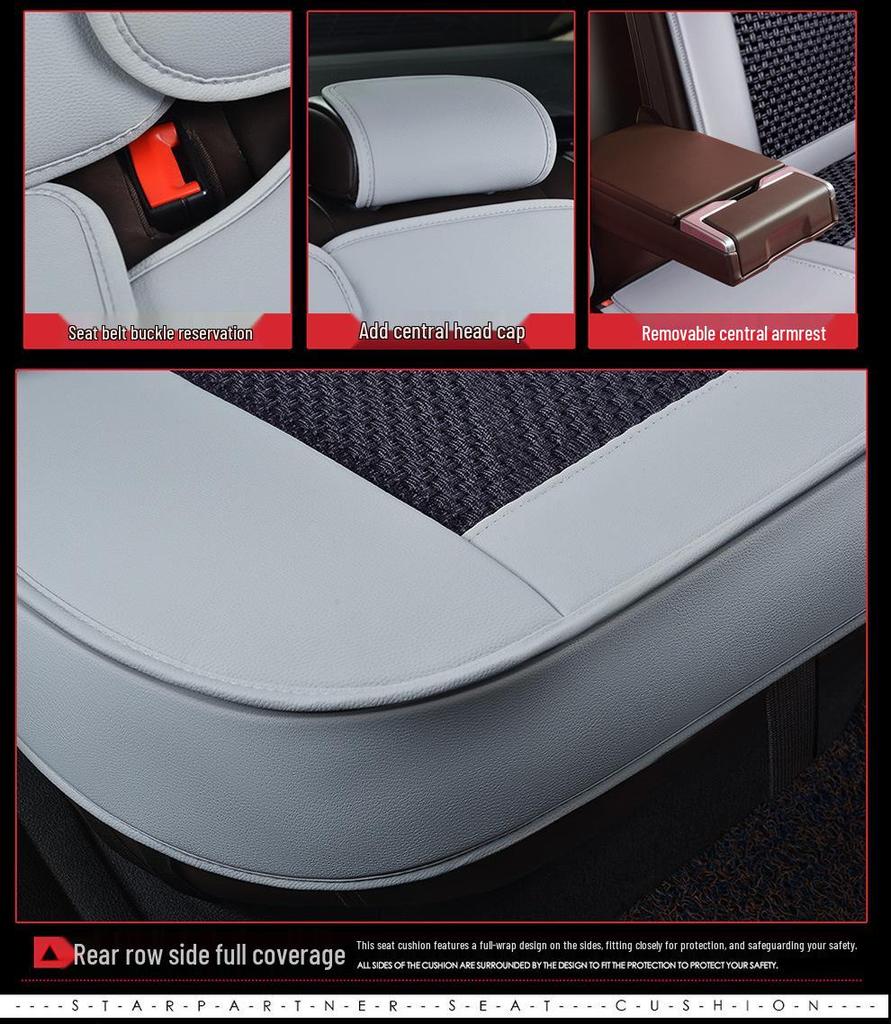 All-Season Seat Cushions for Honda Accord (8th, 9th, 10th Gen)