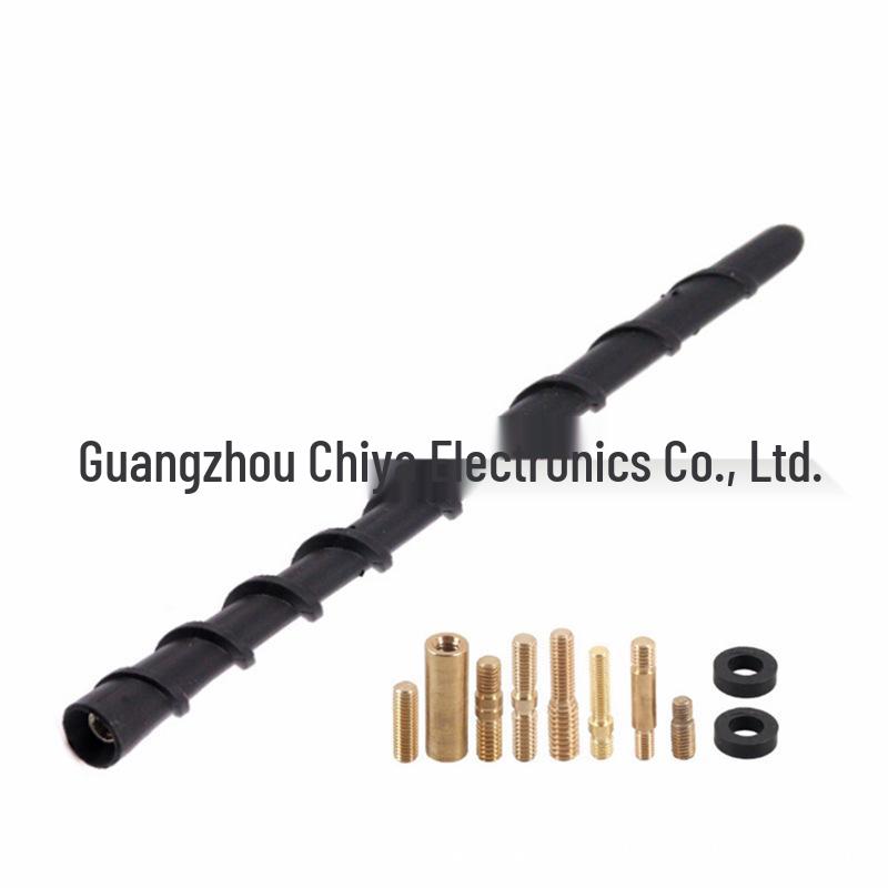 7-Inch Universal Car Roof Antenna Mast with 8 Screws for AM/FM Radio