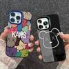 Модный чехол для телефона K-Kaws Цвет Серебристый Корпус Для LPhone 17 16 16e 15 14 13 12 11 Pro Max Plus