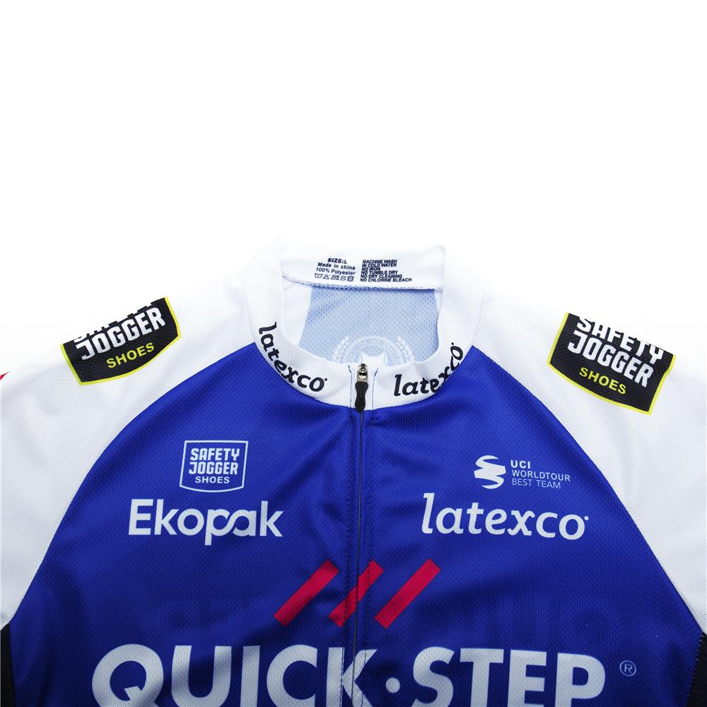 Комплект велосипедного трикотажа Quick·Step MTB Maillot, летняя альфа-виниловая одежда для велоспорта, рубашки для шоссейного велосипеда, велосипедные топы, Ropa Ciclismo