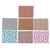 Leopard Print Fabric 19.7in Wide Assorted Styles Soft Breathable Light Multi Purpose Quilting