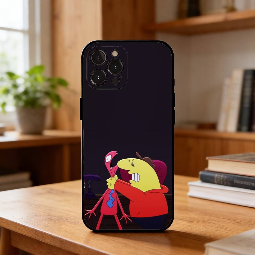 Чехол для телефона S-Smiling F-Friends Pim Charlie для iPhone17,16,15,14,13,12 Plus, Pro Max, XS, 5G, мягкий силикон, черный