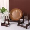 Wooden Art Display Stand Anti-Slip Book Display Stand Picture Frame Stand  Cookbooks