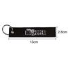 Remove Before Flight 3pcs/set Fashion Car Keychains Black Funny Key Chain Key Chains Penty Dropper Letter Llavero