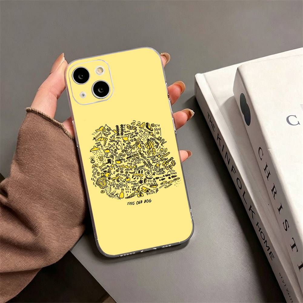 Чехол для телефона Mac D-DeMarco Singer для iPhone17,16,15,14,13,12,11 Plus,Pro Max Мягкая прозрачная крышка