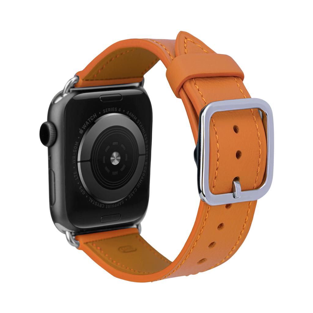 Простой кожаный ремешок для часов первого слоя 49 мм, замена для Apple Watch Ultra всех серий, премиальный аксессуар для браслета