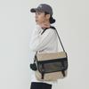 Apparel Basic Mesh Messenger Bag (Beige), AM23B0804-7000021192