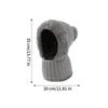 Knit Beanie Windproof Beanie With Neck Gaiter Fleece Lining Cute Hats For Women With Ear Flaps For Cold Weather Autumn Hiking