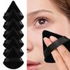 10Pcs Triangle Velvet Powder Puff Make Up Sponges for Face Eyes Contouring Shadow Seal Cosmetic Foundation Makeup Tool