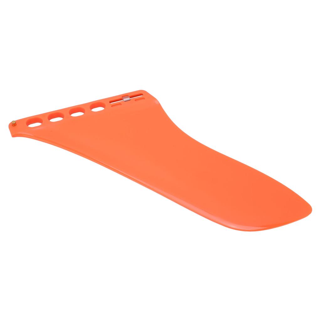 Surfboard Single Fin PVC Surf Tail Fin Special Shaped Balanced Rudder Orange for Water Sports