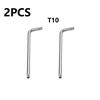 2 шт. Отвертка Torx T30 T20 T25 T10 T15 Двусторонняя 2 способа Мини Отвертка Torx Гаечный ключ Инструмент Отвертка Отвертка для винтов