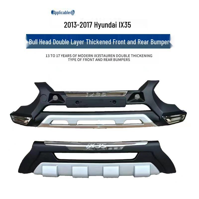 Полный комплект обвеса для Hyundai IX35: Подходит для передних и задних бамперов, защитных накладок на бампер и модификаций 2009-2020 гг.