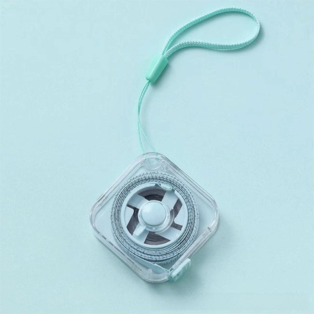 Mini Size Soft Tape Measure 2M Length Measuring Tape Portable Retractable Ruler Home Use