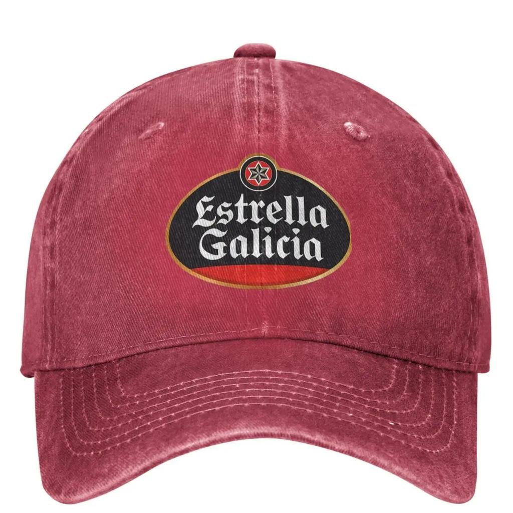 Кепка-тракер Estrella Galicia Испания Бейсболка Пиво Унисекс Мужская Дизайн Кепки для активного отдыха на природе Подарок Мода