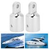 2pcs Stainless Steel Top Eye End Slide Cap 22mm 0.9in Hardware Accessories for Marine Boat