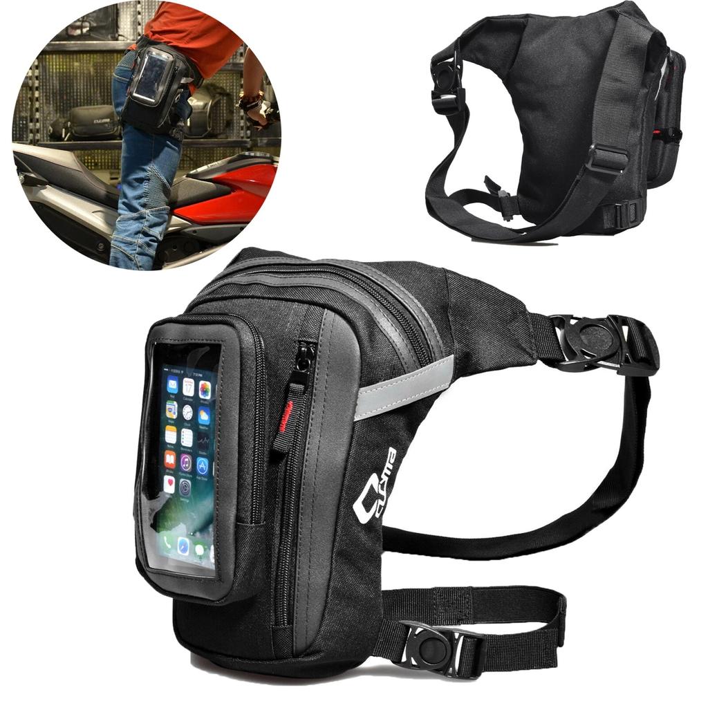 Мотоциклетная поясная сумка, Мотоциклетная поясная сумка, Прочный оксфорд, Водоотталкивающая, Сумка для рук для велосипеда, велоспорта, путешествий