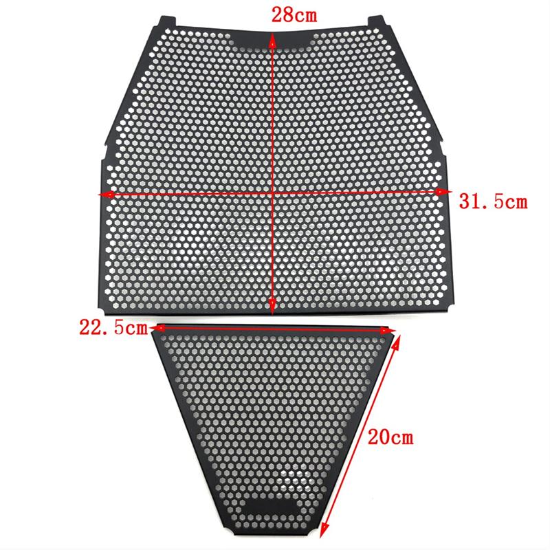 Motorcycle Radiator Grill Guard Grille Cover Protection Mesh Net For Ducati Panigle V4 2018-2020 Refit Accessories