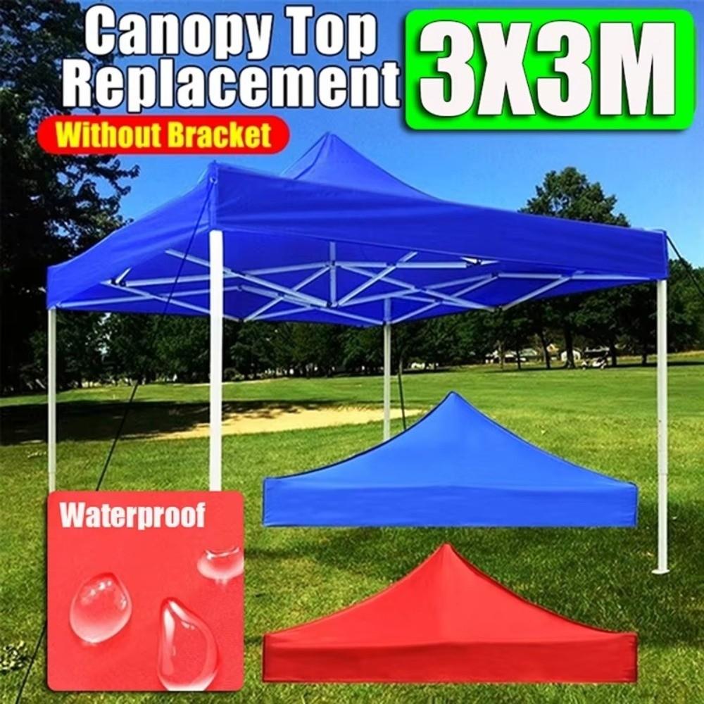 420D Oxford Cloth Gazebo Top Cover Sun Blocking Sunshade Cover Tent Canopy Patio Shelter